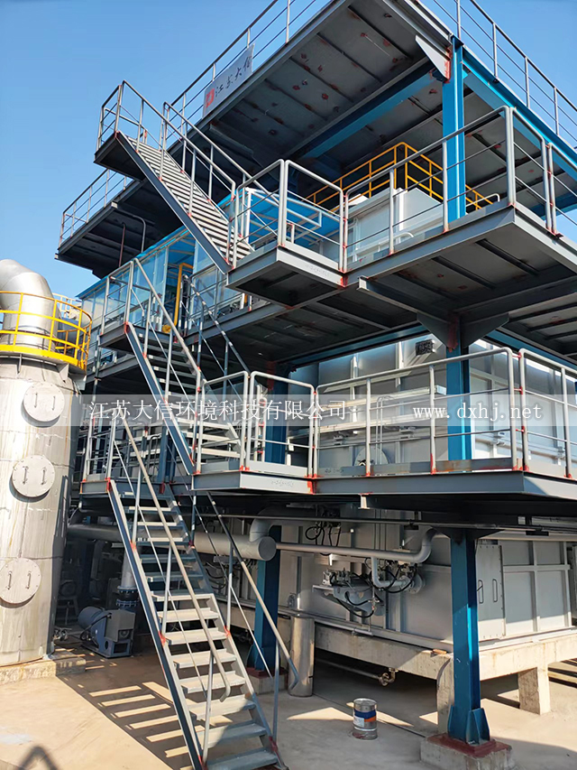 紹興佳英感光材料廢氣蓄熱焚燒爐