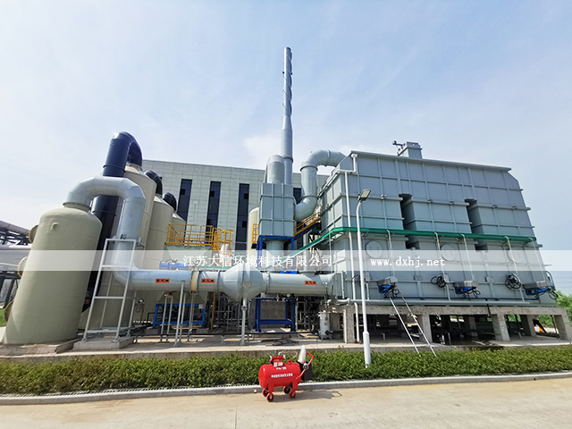浙江知行藥業(yè)廢氣蓄熱焚燒爐