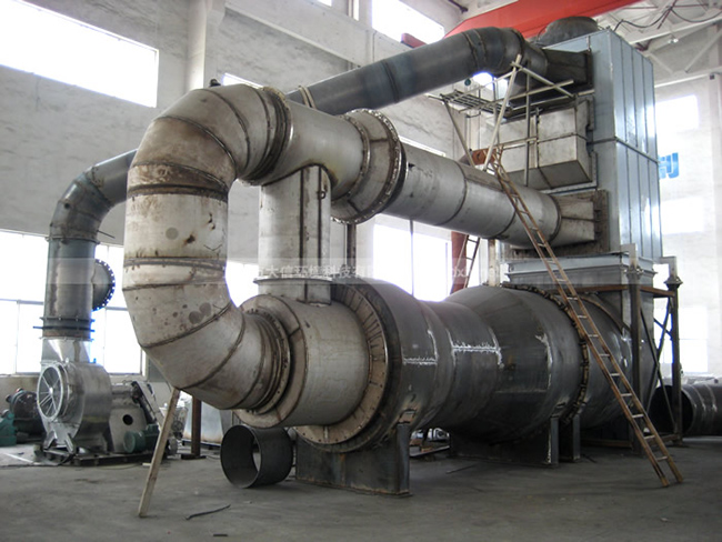 寶鋼廢氣焚燒爐組裝現(xiàn)場