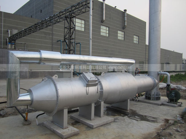 青島力芯有機廢氣焚燒爐