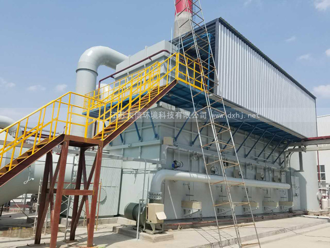 ??利爾化學(xué)二期蓄熱式熱力焚燒爐