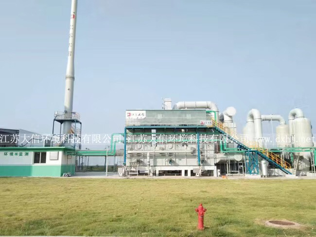 江西同和藥業(yè)蓄熱式熱力焚燒爐