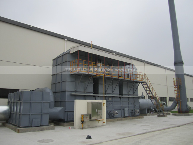 常州日研廢氣蓄熱式焚燒爐