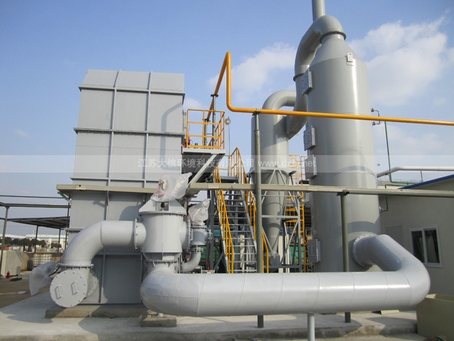 蘇州天馬精細化學(xué)品蓄熱式熱力焚燒爐