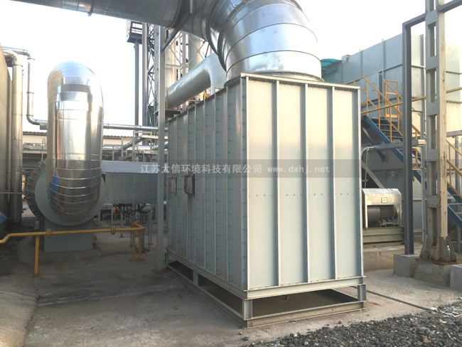 上海東洋油墨沸石濃縮轉(zhuǎn)輪+廢氣熱力焚燒爐 