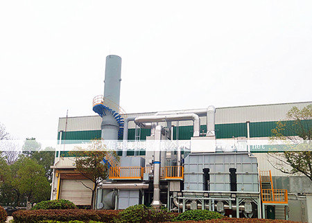 上海市機電設計研究院廢氣蓄熱焚燒爐