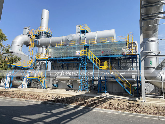 江蘇斯迪克新型材料廢氣蓄熱焚燒爐