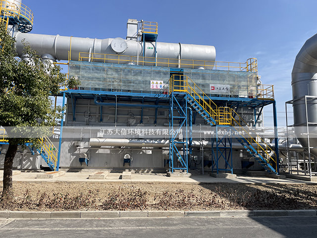 江蘇斯迪克新型材料廢氣蓄熱焚燒爐