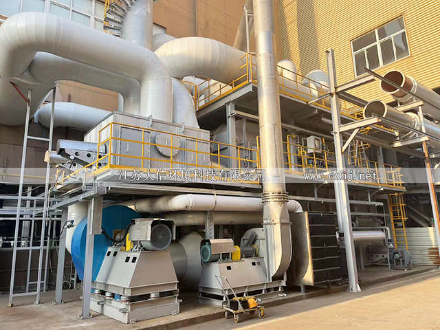 蘇州福斯特光伏材料有限公司廢氣蓄熱焚燒爐