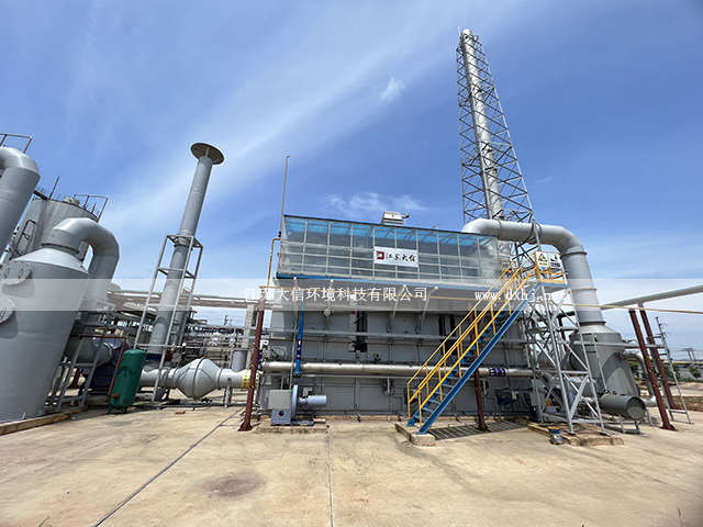 江西恒業(yè)化工有限公司廢氣蓄熱焚燒爐