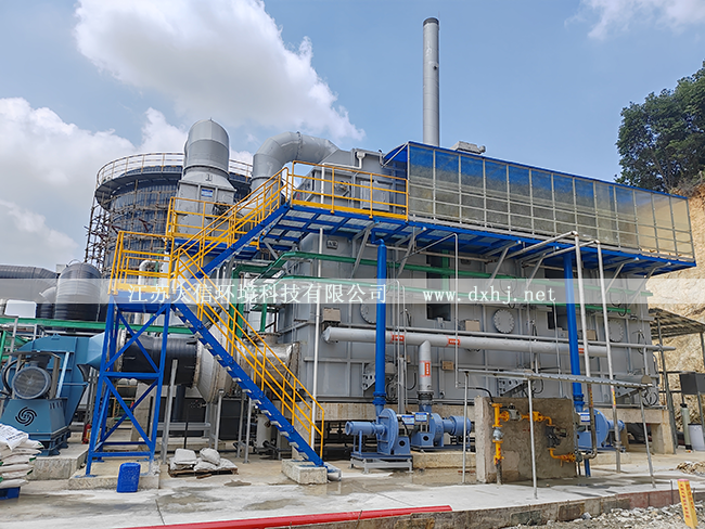 江西君業(yè)生物制藥有限公司廢氣蓄熱焚燒爐