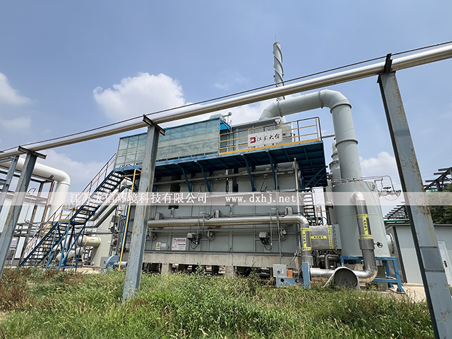山東漢峰新材料科技有限公司廢氣蓄熱焚燒爐