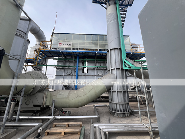 內(nèi)蒙古科碩新材料科技有限公司廢氣蓄熱焚燒爐