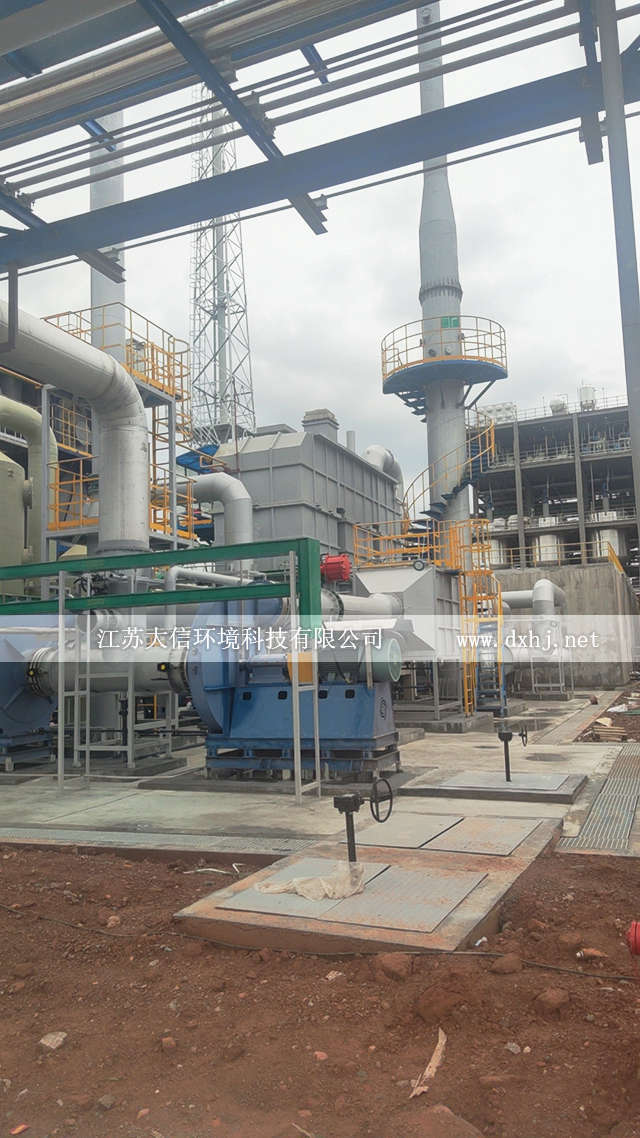 浙江志合新材料科技有限公司廢氣蓄熱焚燒爐