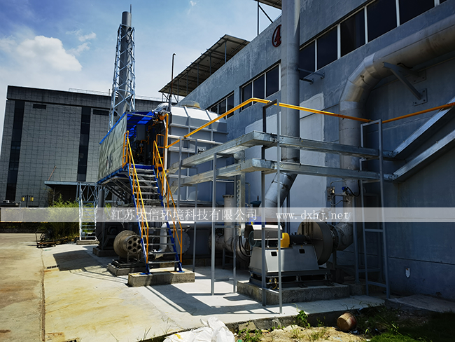 浙江中同藥業(yè)有限公司廢氣蓄熱焚燒爐