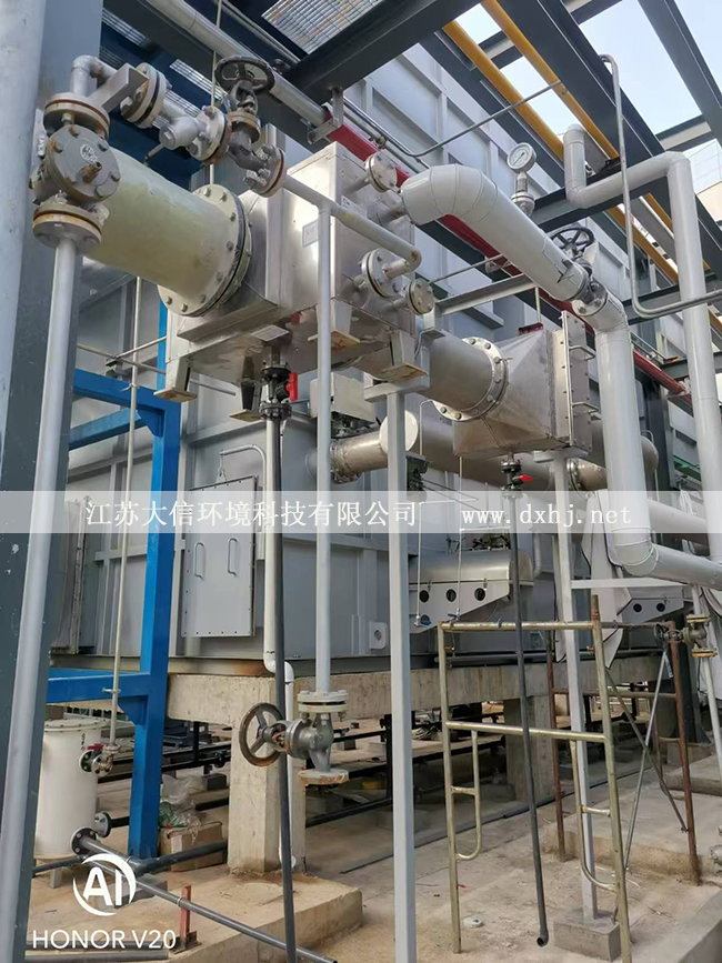 浙江仙居君業(yè)藥業(yè)有限公司廢氣蓄熱焚燒爐